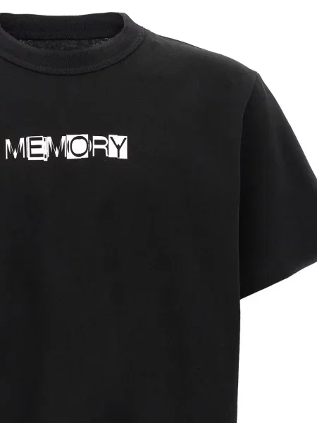 Tricou Sacai cu imagine negru