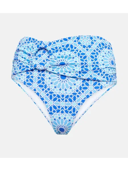 Bikini Alexandra Miro z nadrukiem niebieski