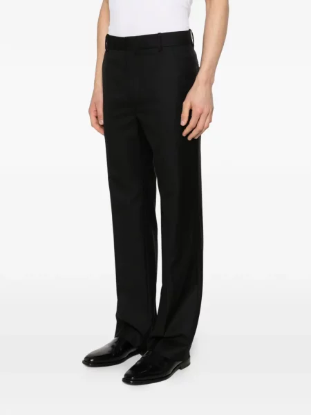 Pantaloni Kenzo de lână negru