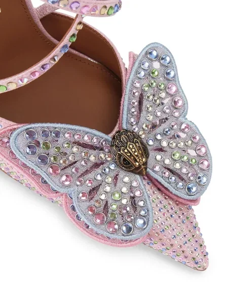 Kurt Geiger Tűsarkú cipő BIG BUTTERFLY rózsaszín