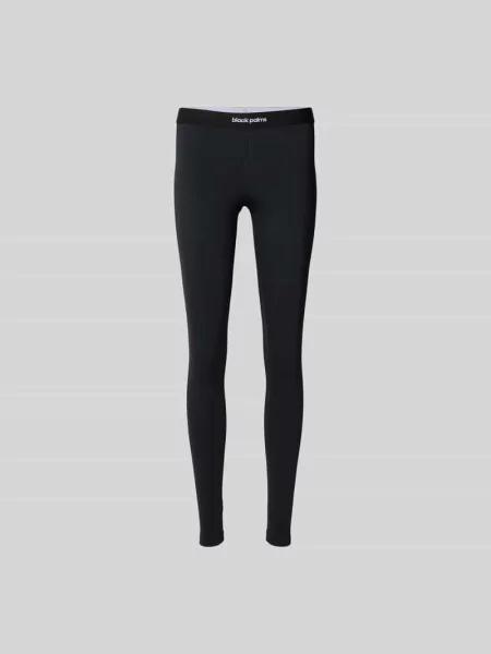 Legginsy z detal z logo Black Palms czarne