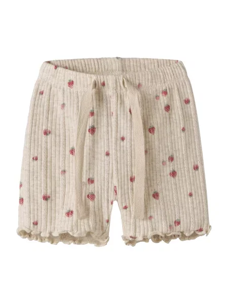 NAME IT Pantaloni NBFJelly / verde jad / roz zmeură bej