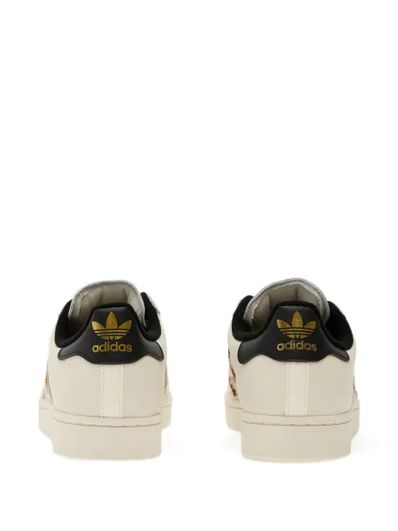 Φλοράλ sneakers Adidas Samba με κορδόνια με δαντέλα μαύρο