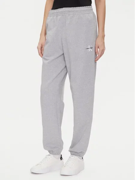 Sportske hlače Calvin Klein Jeans siva