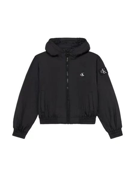 Calvin Klein Kids Prijelazna jakna crna