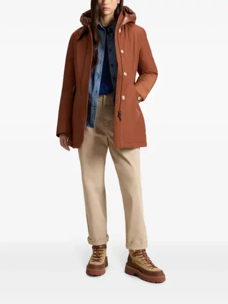 Parka Woolrich oranžinė