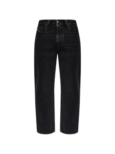 Blugi drepți Diesel negru