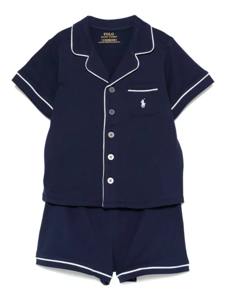 Koszulka polo dziecięca Polo Ralph Lauren niebieska