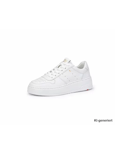 Sneakersy Lloyd skórzane białe