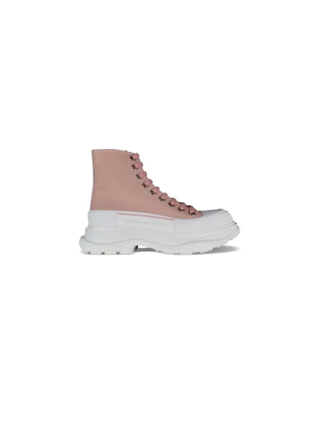 Botki Alexander Mcqueen różowe