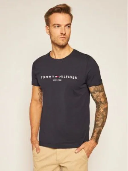 T-Shirt Tommy Hilfiger μπλε