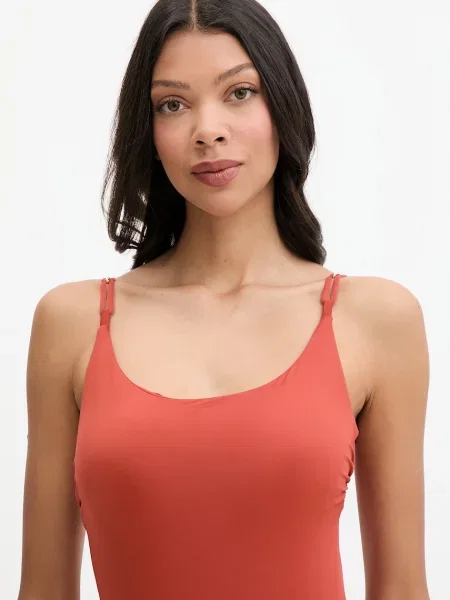Max Mara Beachwear strój kąpielowy jednoczęściowy CAREZZA czerwony