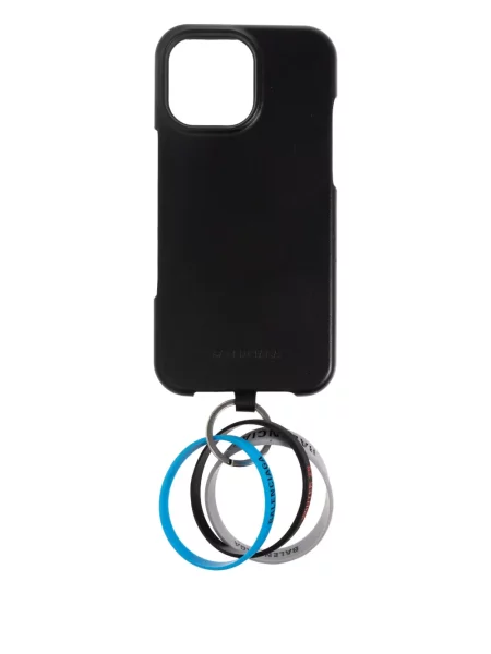 Inel Balenciaga din piele negru