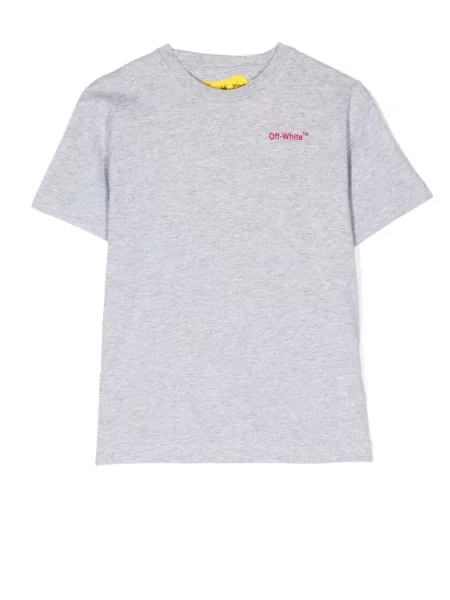 Koszulka dziecięca Off-white biała