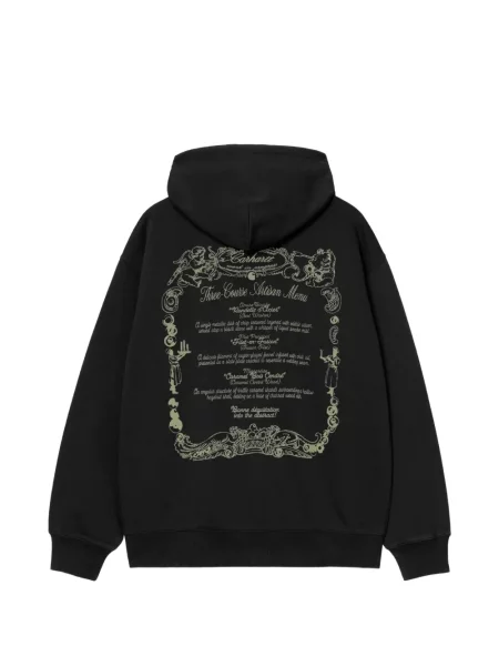 Geacă Carhartt Wip cu glugă negru