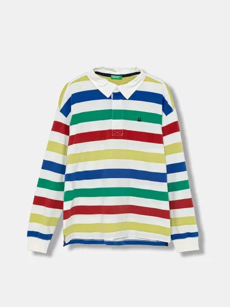 United Colors of Benetton Dětská polokošile bílé