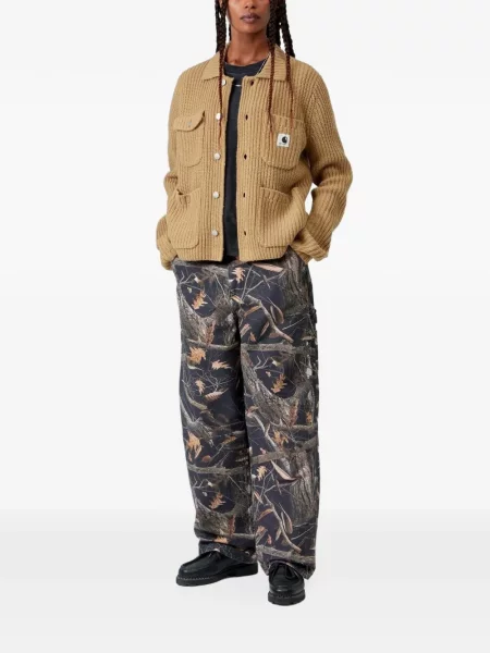 Sveter Carhartt Wip hnedá