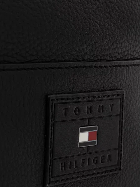 Tommy Hilfiger чанта мъжка от кожа черно
