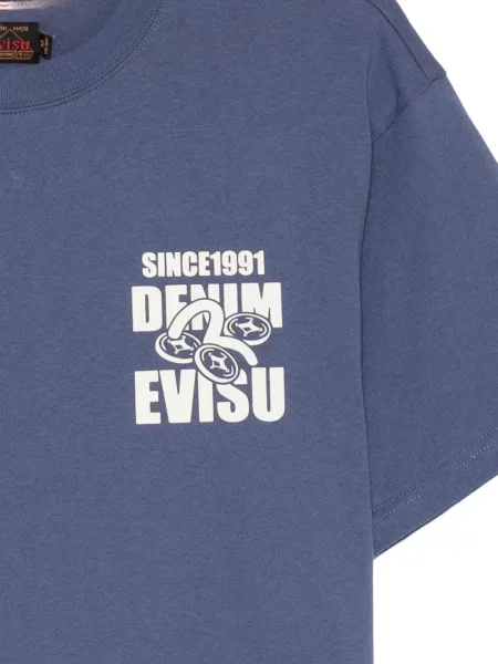 Tričko Evisu modrá