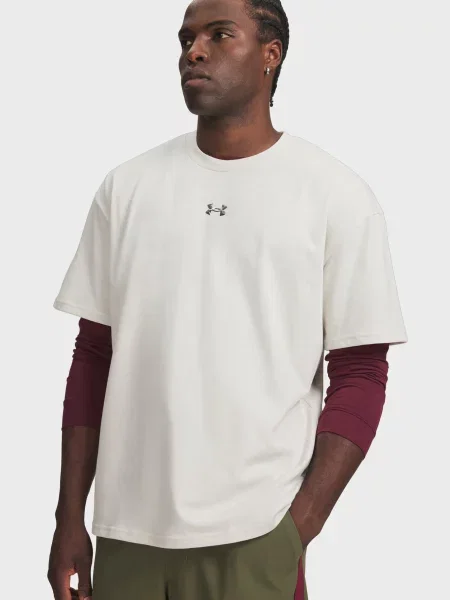 Футболка Under Armour з лого біла