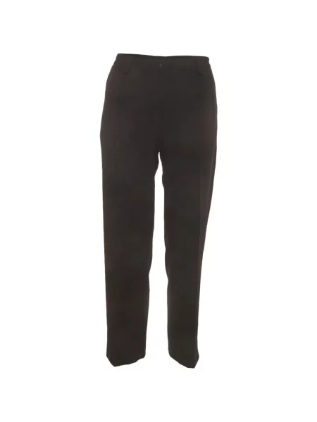 Pantaloni Kiton din crep negru