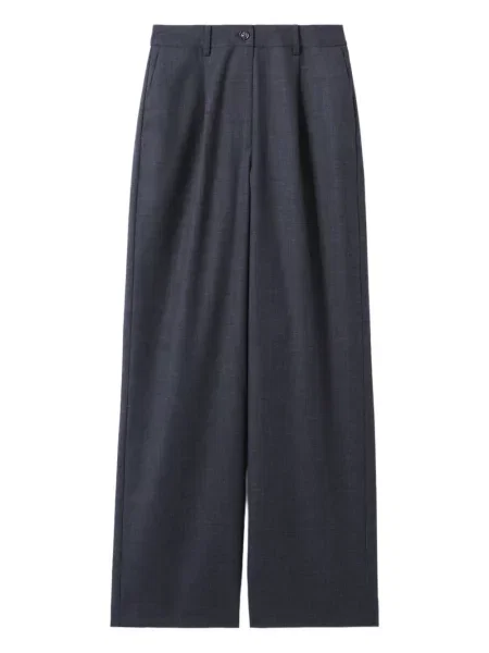 Spodnie Claudie Pierlot plisowane szare