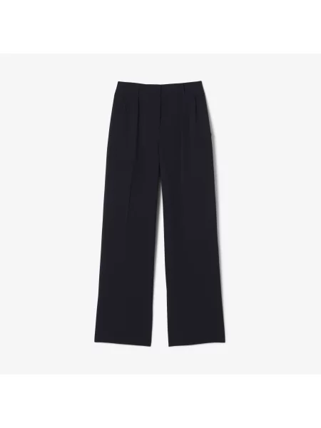 Lacoste Spodnie Oversize granatowe
