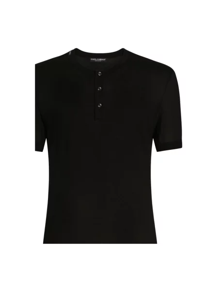 Koszulka polo Dolce And Gabbana czarna
