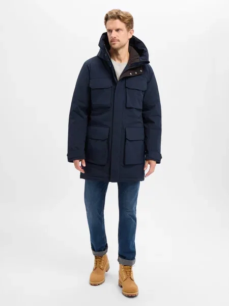Didriksons Parka Mężczyźni S niebieski
