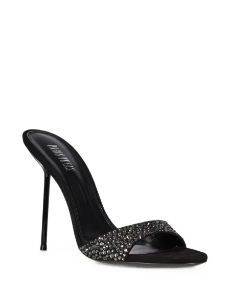 Stras sandale Paris Texas negru