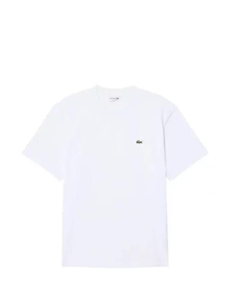 Tricou Lacoste cu autograf alb