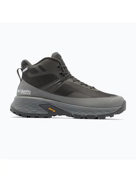 Încălțăminte de trekking pentru femei Columbia Tellurix Titanum Outdry Mid dark grey/ti grey steel gri