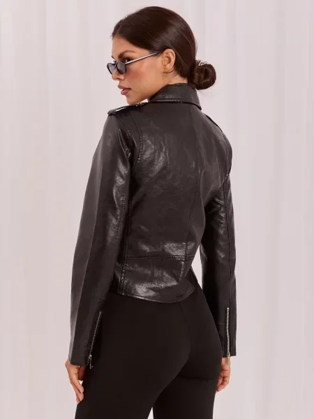 Geanta de piele Italy Moda negru