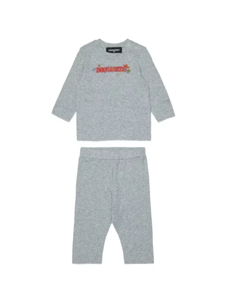 Komplet dresowy dziecięcy Dsquared2 szary