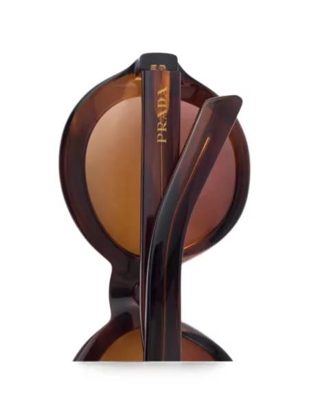 Γυαλιά ηλίου Prada Eyewear καφέ