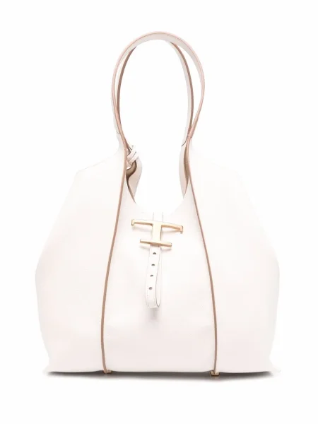 Geantă shopper Tod's alb