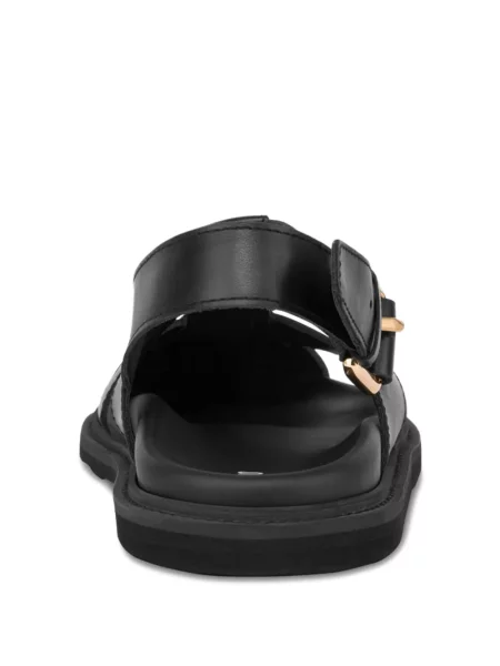 Sandale Moschino din piele negru