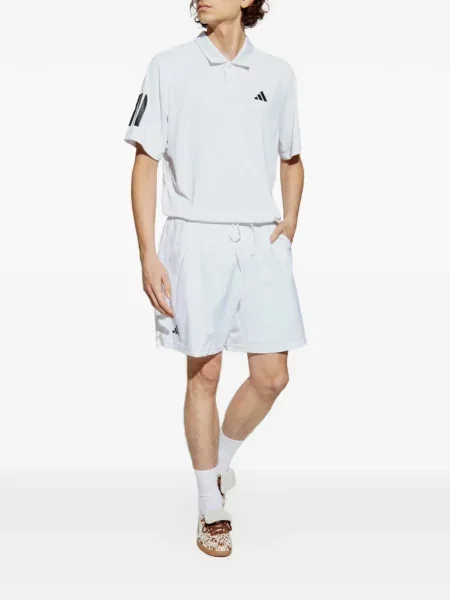 Τένις φόρεμα Adidas με λαιμόκοψη v με αυτόγραφο μαύρο