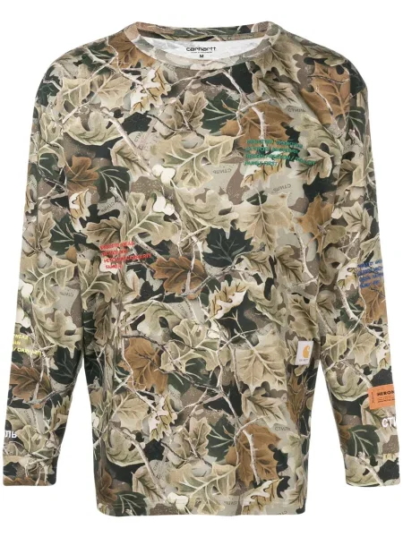 Cămașă Heron Preston cu imagine verde