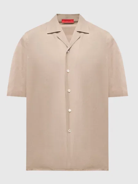 Сорочка Isaia бежева