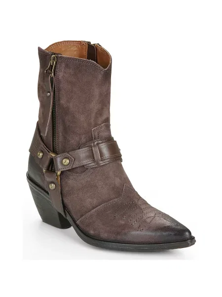 Pantofi Airstep / A.s.98 cu cataramă maro