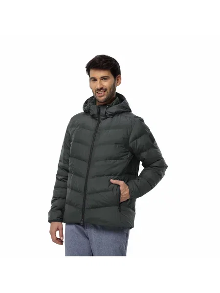 Пуховик Jack Wolfskin Colonius Jkt зелений