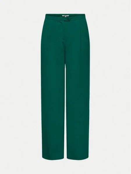 ONLY Szövet nadrág Leila Wide Leg zöld