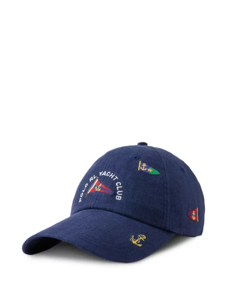 Șosete Polo Ralph Lauren cu broderie în carouri de flanelă verde