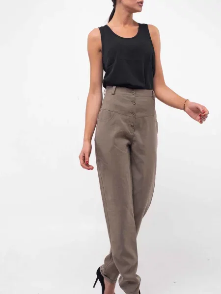 Штани повсякденні RiMari бавовна/поліестер хакі