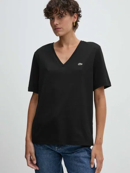Lacoste tricou din femei albastru marin negru