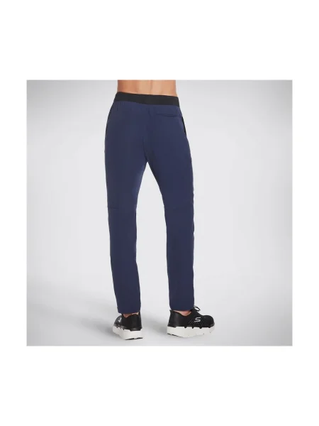 Pantaloni Skechers albastru