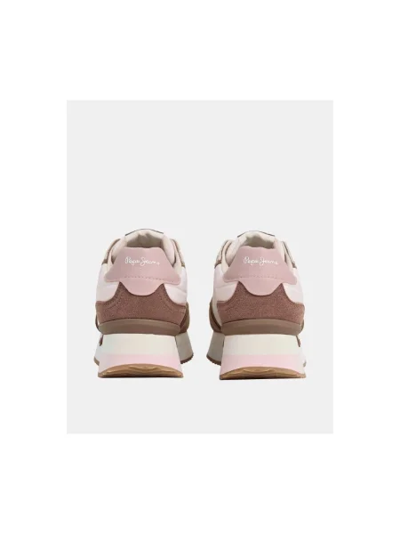 Pantofi Pepe Jeans cu model piele de șarpe bej