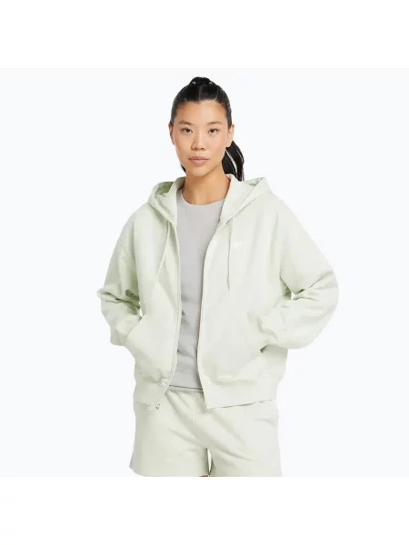Mikina New Balance French Terry Full natural mint