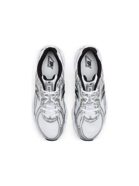 Sneakers New Balance White/ Silver Metallic/ Navy EUR biela